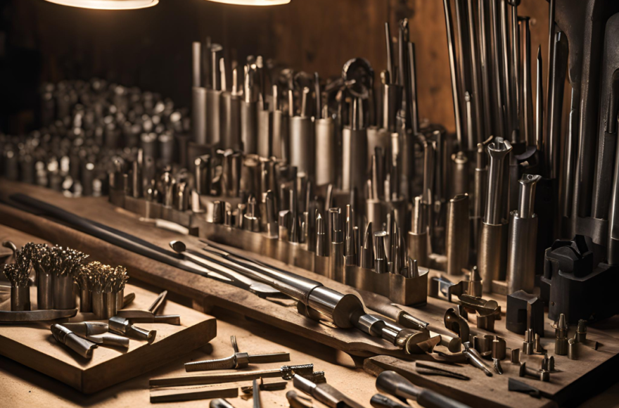 Tool bits (HSS and carbide) from brands like Miranda and Armstrong deliver precision cutting for various machining tasks, offering durability and performance.